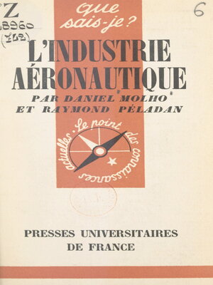 cover image of L'industrie aéronautique